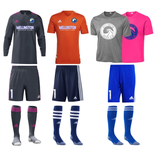 Wellington Soccer Club - Adult Required Goalkeeper Kit 2022 WWSC-ADGKKT22