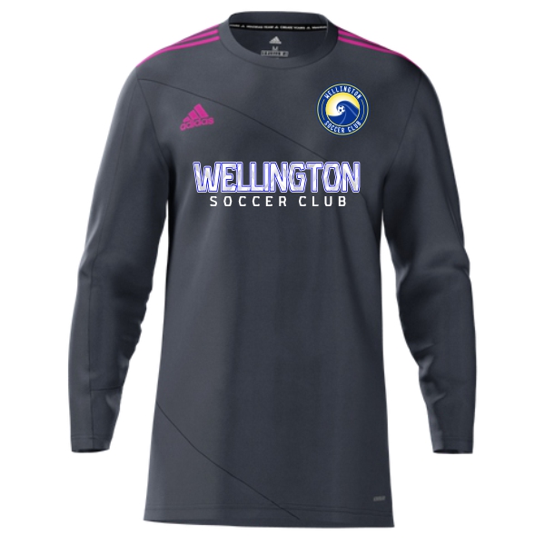 Wellington Soccer Club adidas Mi Squadra 21 Goalkeeper Jersey - Onix/Pink WWSC-GV5541GK