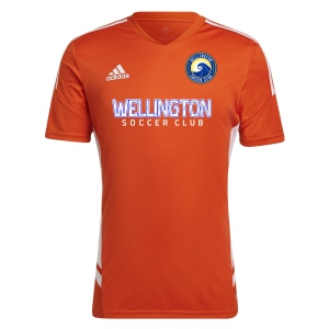 Wellington Soccer Club adidas Youth Condivo 22 Goalkeeper Jersey - Team Orange/White WWSC-HE3065GK