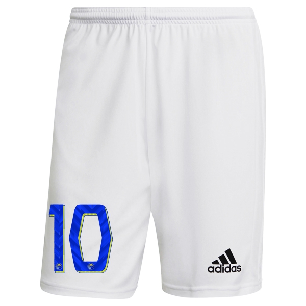 Wellington Soccer Club adidas Squadra 21 Shorts - White WWSC-GN5774