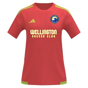 Wellington Soccer Club adidas Youth miTiro 26 Goalkeeper Jersey - Solar Red/Solar Yellow WWSC-KB1574SRSY