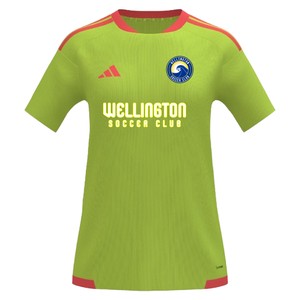 Wellington Soccer Club adidas Youth miTiro 26 Goalkeeper Jersey - Solar Yellow/Solar Red WWSC-KB1574SYSR
