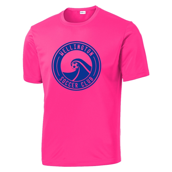 Wellington Soccer Club Performance Shirt - Neon Pink WSC-ST350NPK