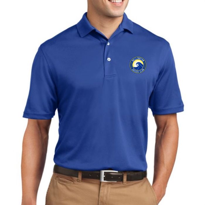 Wellington Soccer Club Polo Shirt - Blue WWSC-ST650