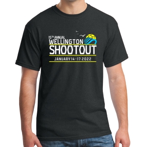 Wellington Shootout T-Shirt - Black WWSC-B-6 000-SO