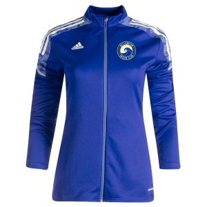Wellington SC adidas Women's Condivo 21 Training Jacket - Team Royal Blue/White WWSC-GH7141