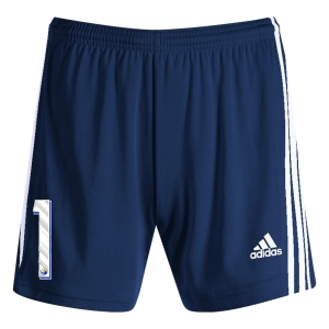 Wellington Soccer Club adidas Women's Squadra 21 Goalkeeper Shorts - Team Navy/White WWSC-GN5779