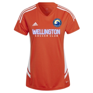 Wellington Soccer Club adidas Women's Condivo 22 Goalkeeper Jersey - Team Orange/White WWSC-HE3061GK