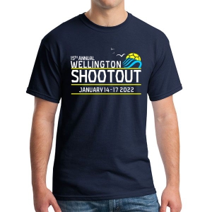 Wellington Shootout T-Shirt - Navy WWSC-N-5000-SO