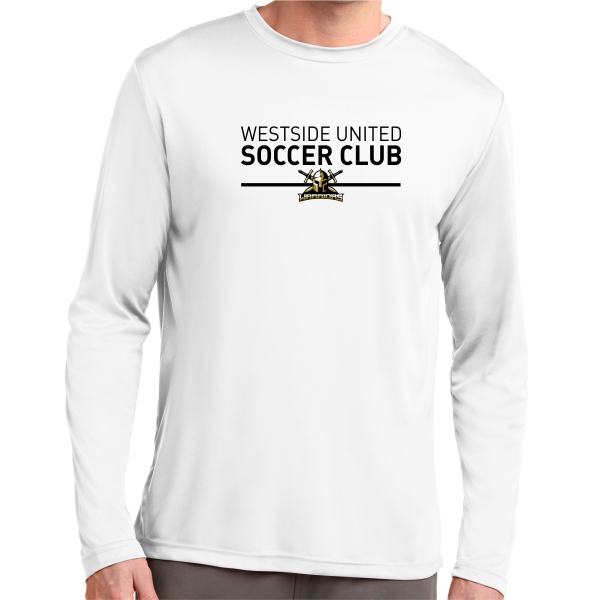 Warriors Long Sleeve Performance Shirt - White WSC-ST350LSW