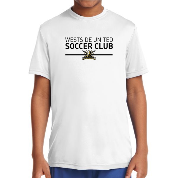 Warriors Youth Performance Shirt - White WSC-YST350Whi