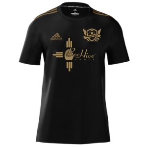 West Side United adidas mi Squadra 17 Jersey - Black/Gold WSU-CF0402