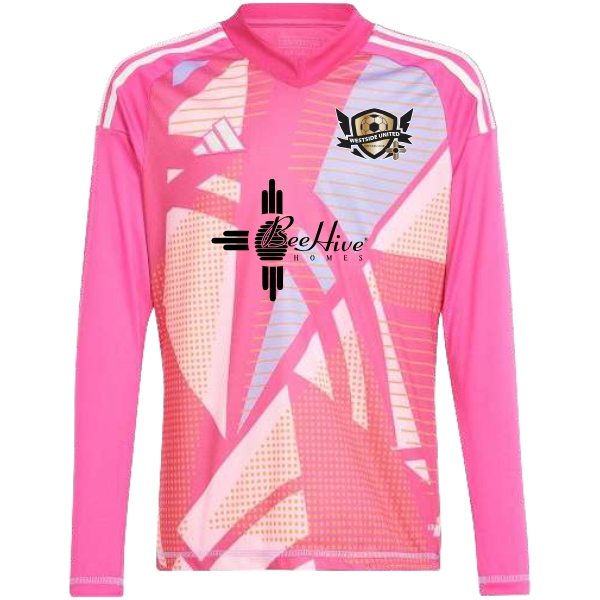 West Side United adidas Youth Tiro 24 Competitive Goalkeeper LS Jersey - Team Real Magenta WSU-IS5337