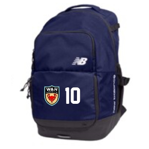 W&H America New Balance Team Field Backpack - Navy/White WHA-LAB13511TNV