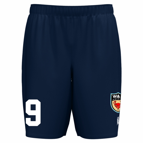 W&H America New Balance Youth Striker Short - Navy/White WHA-YS35628NV
