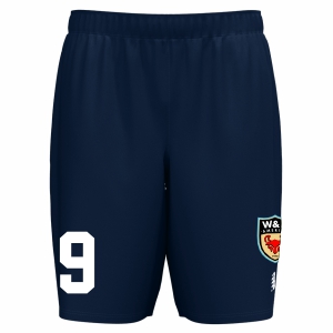 W&H America New Balance Youth Striker Short - Navy/White WHA-YS35628NV