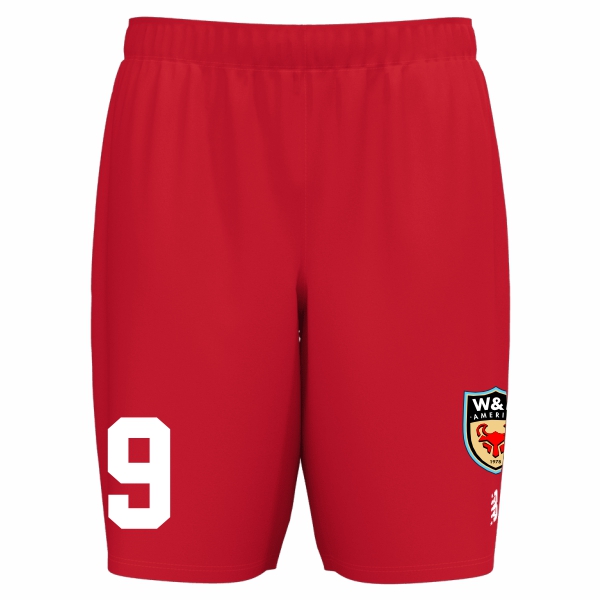 W&H America New Balance Youth Striker Short - Red/White WHA-YS35628RD