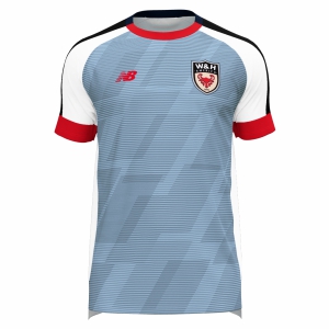 W&H America New Balance Youth Audazo Jersey - Light Blue/Navy/White/Red WHA-YT35604LB