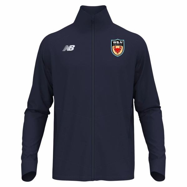 W&H America New Balance Away Jacket - Navy/White WHA-TMMJ762TNV