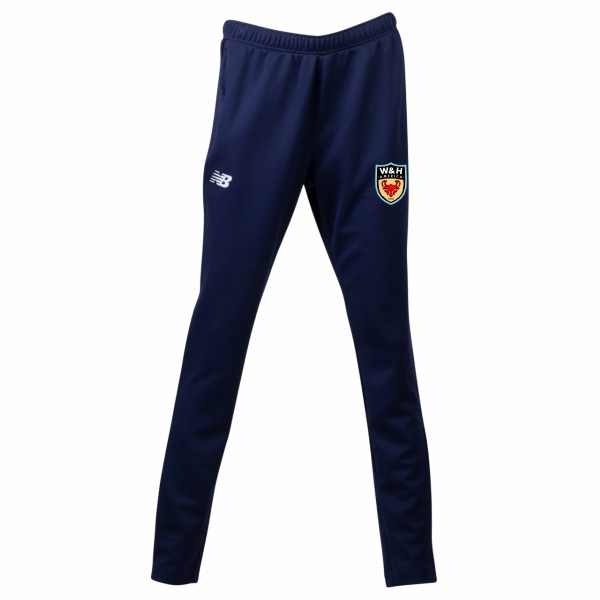 W&H America New Balance Women's Knit Slim Pant - Navy/White WHA-TMWP730TNV