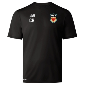 W&H America New Balance Brighton Jersey - Black/White WHA-MT71388BK